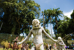 Asaro Mudmen in Madang
