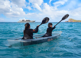 Kayaking on Tribute