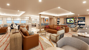 Panorama Lounge, Santa Cruz II, HX Expeditions