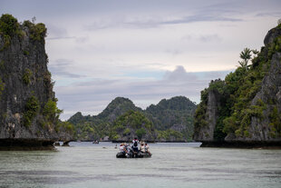Zodiac Cruise in Misool Island - S Bradley