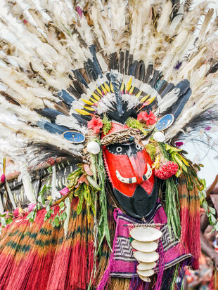 Tribal Welcome in Indonesia - C Finch