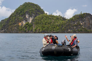 Zodiac Cruise in Misool Island - S Bradley