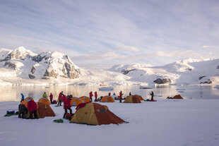 Camping in Antarctica with MS Expedition
