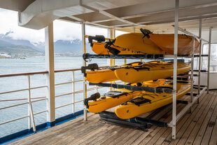 Kayaking with MS Expedition