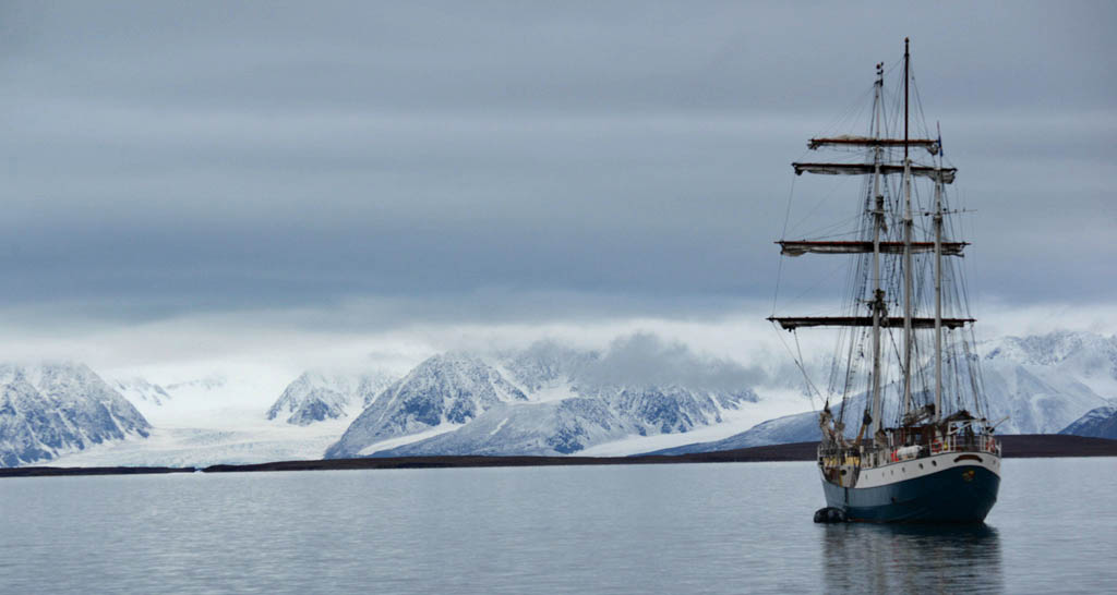 Sailing Tallship in Spitsbergen - Taliesin Coombes