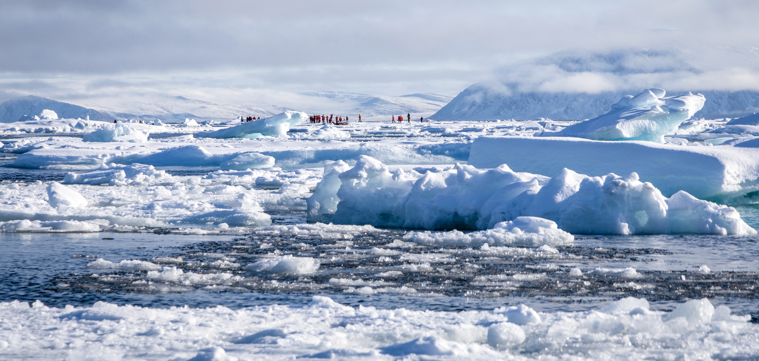 Sea Ice in Lancaster Sound - Northwest Passage - HX Expeditions - Andrea Klaussner