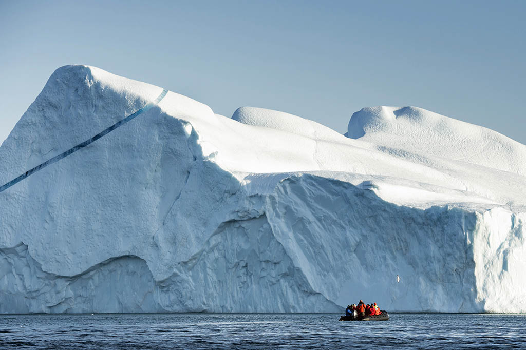 Huge Iceberg in Canadian High Arctic - Daisy Gilardini