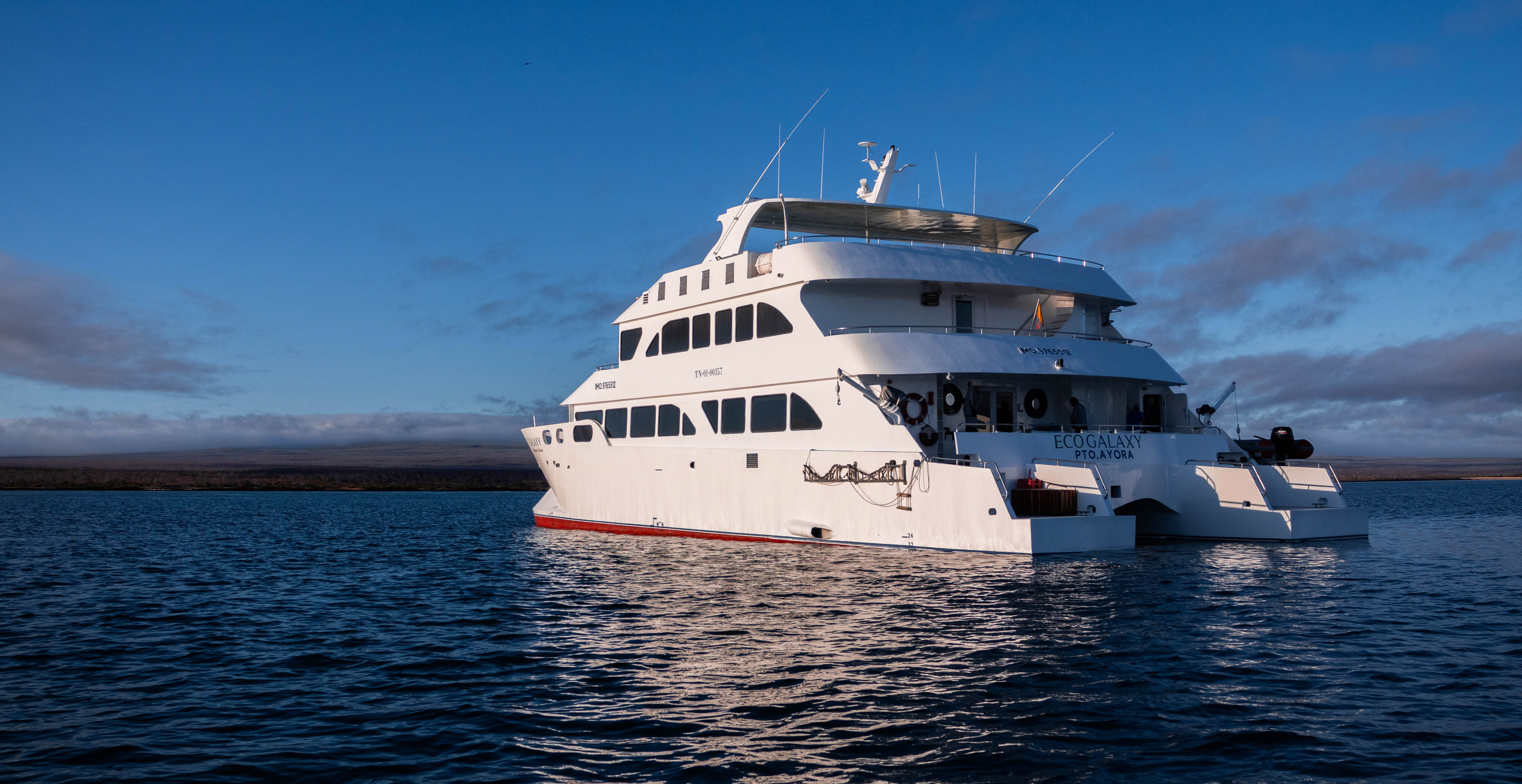 Eco Galaxy Galapagos cruise catamaran yacht