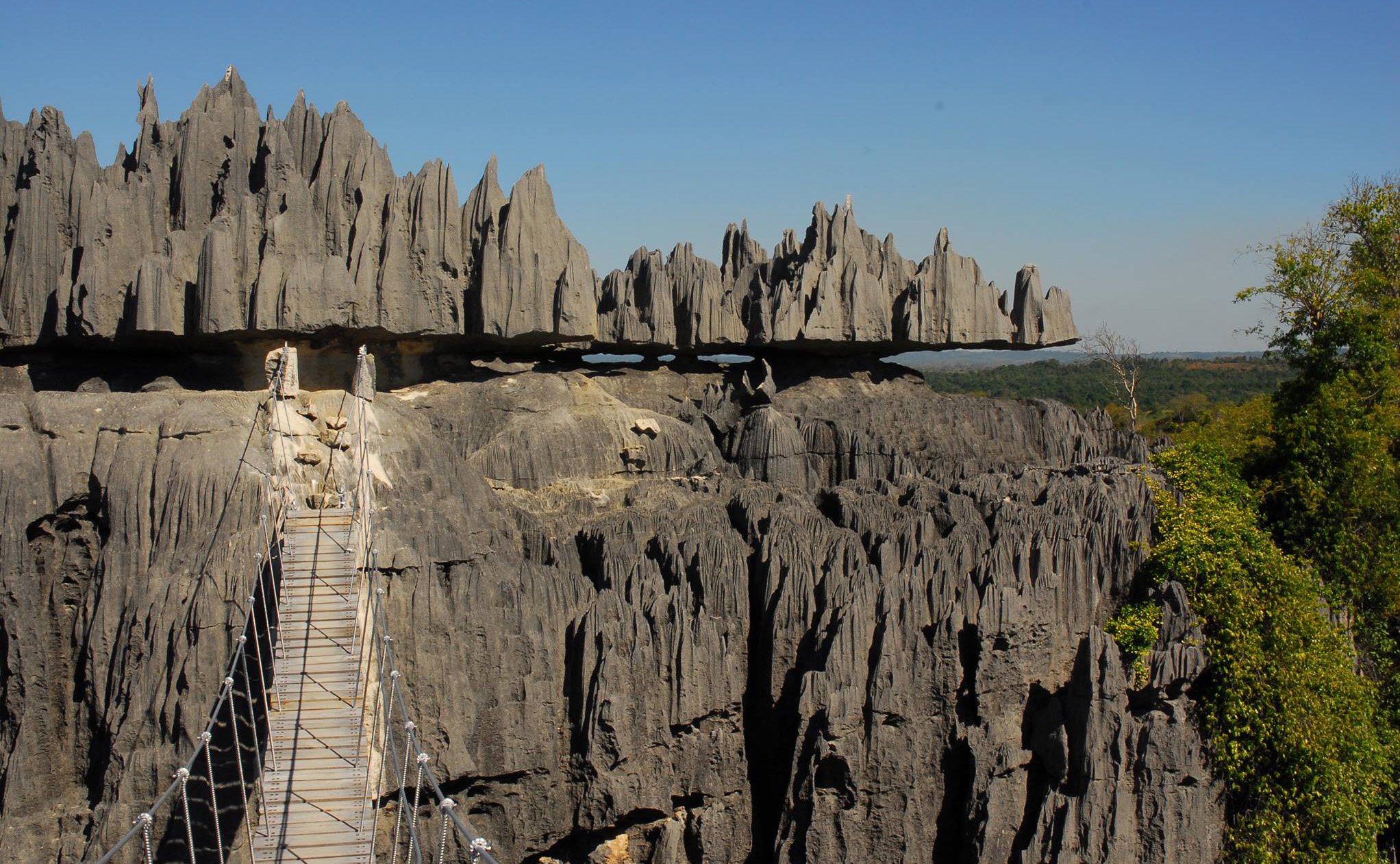 Tsingy of Bemaraha in western Madagascar