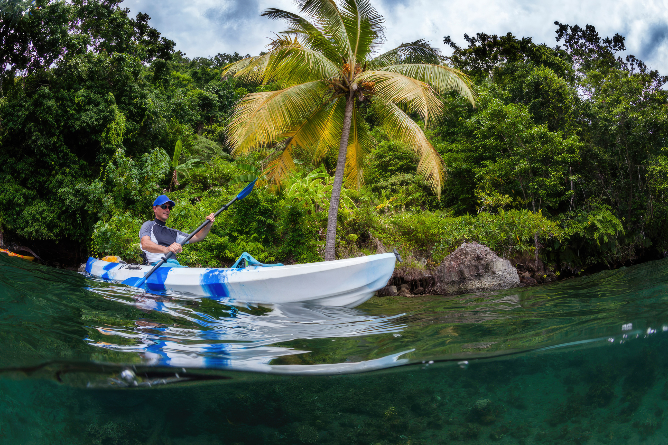 kayak papua new guinea fjord rainforest