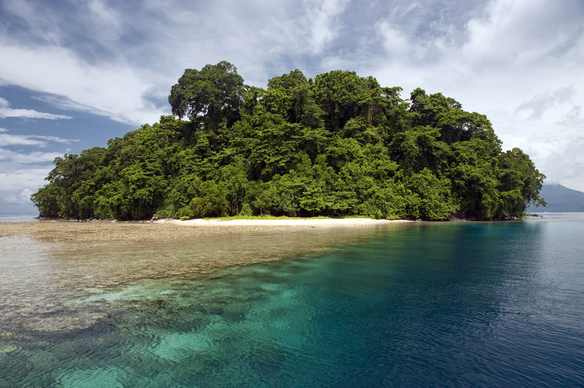 Island & Coral Reef in New Britain - Jurgen Freund