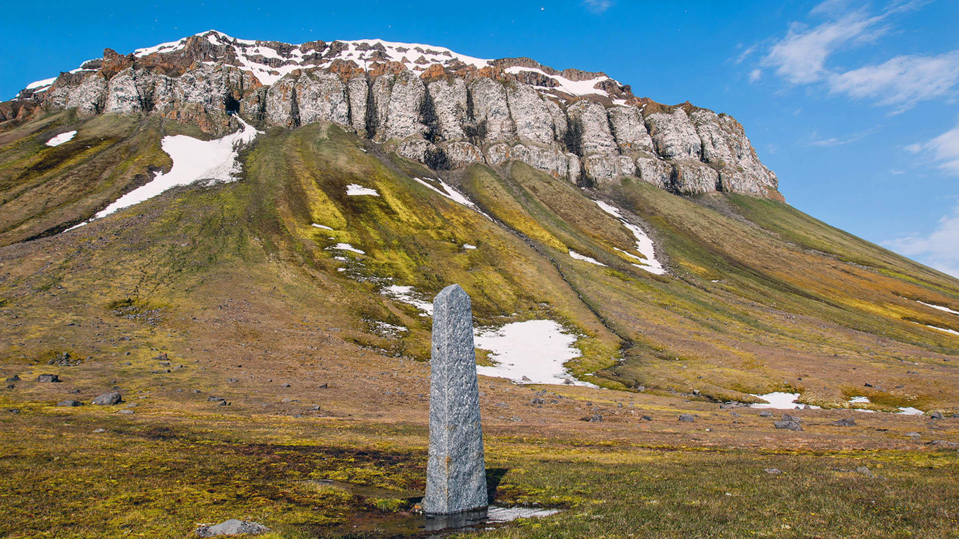 Stone Marker on Franz Josef Land